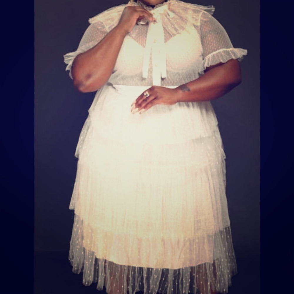 XL Vintage Style Tulle Dress